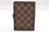 Authentic Louis Vuitton Damier Agenda PM Notebook Cover R20700 LV 4083I