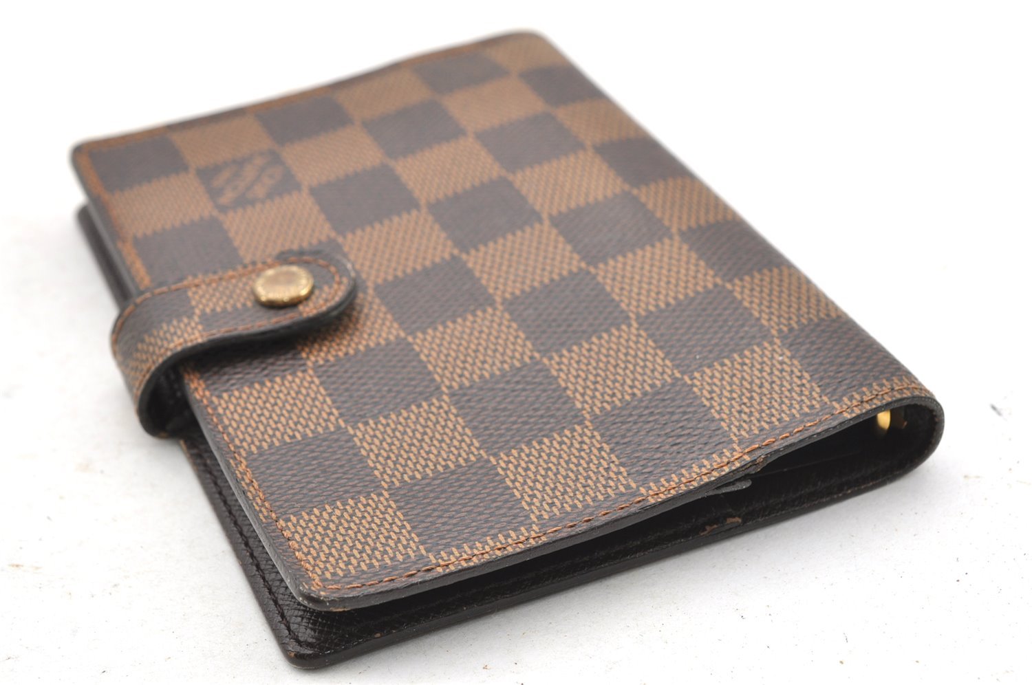 Authentic Louis Vuitton Damier Agenda PM Notebook Cover R20700 LV 4083I