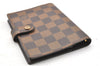 Authentic Louis Vuitton Damier Agenda PM Notebook Cover R20700 LV 4083I