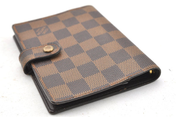 Authentic Louis Vuitton Damier Agenda PM Notebook Cover R20700 LV 4083I