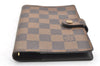 Authentic Louis Vuitton Damier Agenda PM Notebook Cover R20700 LV 4083I