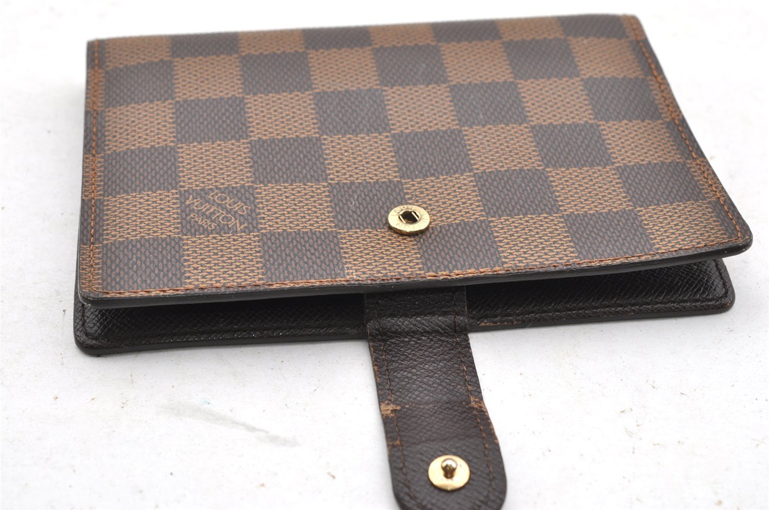 Authentic Louis Vuitton Damier Agenda PM Notebook Cover R20700 LV 4083I