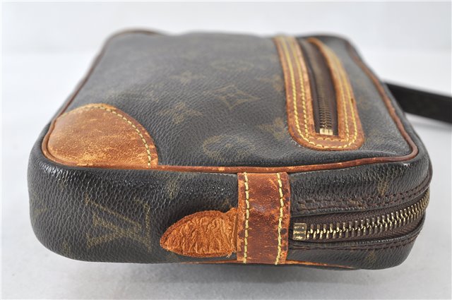 Auth Louis Vuitton Monogram Marly Dragonne GM Clutch Hand Bag M51825 LV 4087D