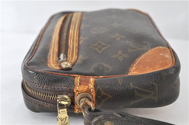 Auth Louis Vuitton Monogram Marly Dragonne GM Clutch Hand Bag M51825 LV 4087D