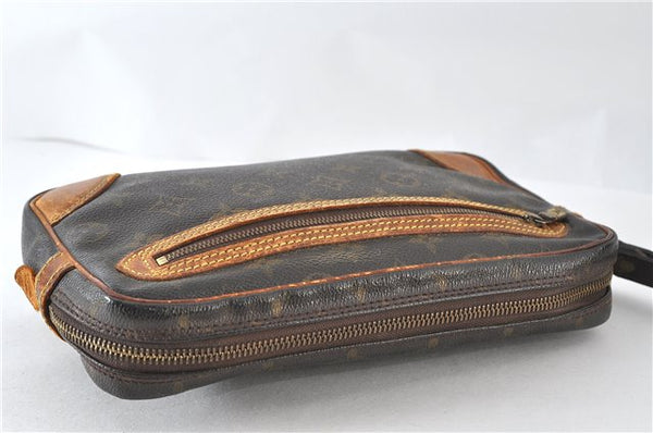 Auth Louis Vuitton Monogram Marly Dragonne GM Clutch Hand Bag M51825 LV 4087D