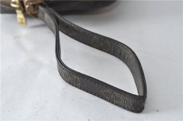 Auth Louis Vuitton Monogram Marly Dragonne GM Clutch Hand Bag M51825 LV 4087D