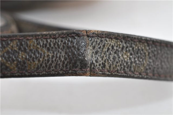 Auth Louis Vuitton Monogram Marly Dragonne GM Clutch Hand Bag M51825 LV 4087D