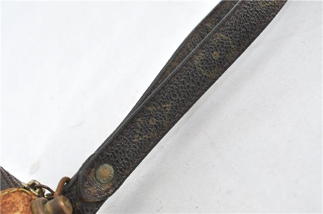 Auth Louis Vuitton Monogram Marly Dragonne GM Clutch Hand Bag M51825 LV 4087D