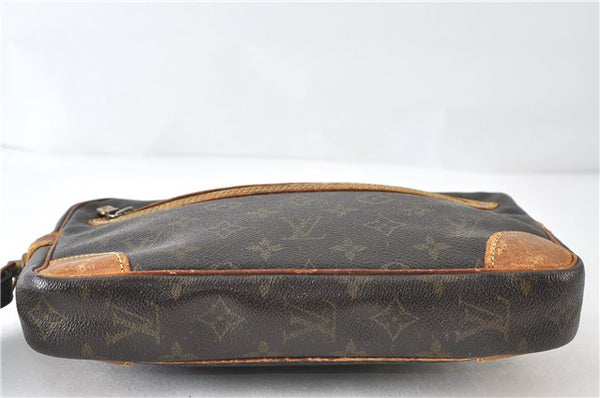 Auth Louis Vuitton Monogram Marly Dragonne GM Clutch Hand Bag M51825 LV 4087D