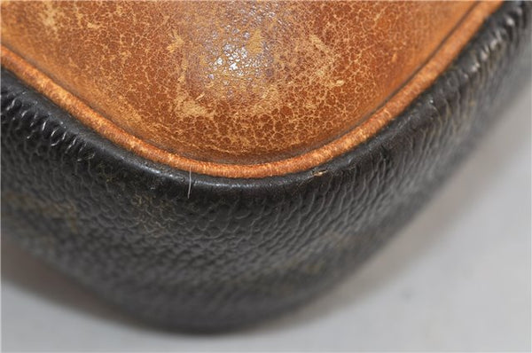 Auth Louis Vuitton Monogram Marly Dragonne GM Clutch Hand Bag M51825 LV 4087D