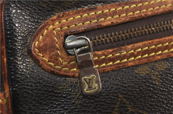 Auth Louis Vuitton Monogram Marly Dragonne GM Clutch Hand Bag M51825 LV 4087D