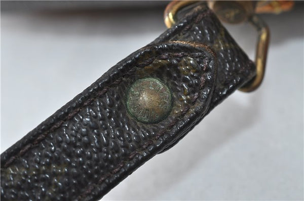 Auth Louis Vuitton Monogram Marly Dragonne GM Clutch Hand Bag M51825 LV 4087D