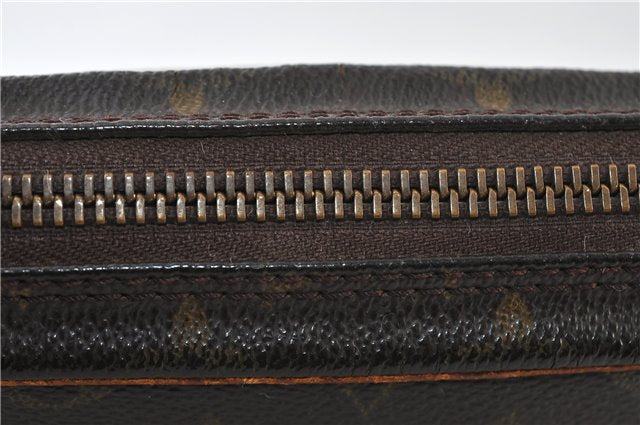 Auth Louis Vuitton Monogram Marly Dragonne GM Clutch Hand Bag M51825 LV 4087D