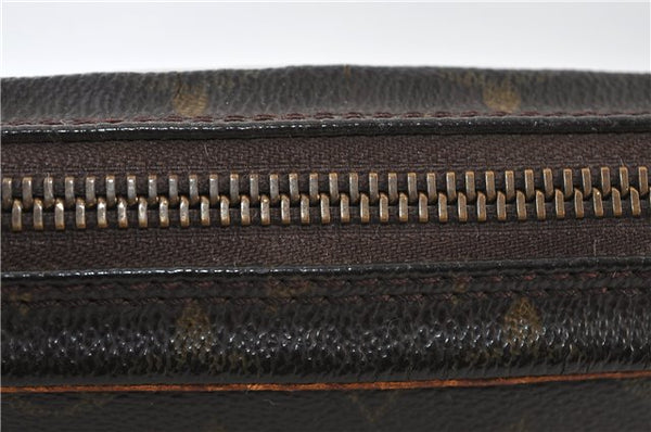 Auth Louis Vuitton Monogram Marly Dragonne GM Clutch Hand Bag M51825 LV 4087D