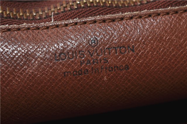 Auth Louis Vuitton Monogram Marly Dragonne GM Clutch Hand Bag M51825 LV 4087D
