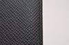 Authentic Louis Vuitton Taiga Agenda Poche Notebook Cover Black R20425 LV 4088I