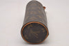 Authentic Louis Vuitton Monogram Trousse Ronde Pen Case Pouch M47630 LV 4089I