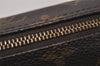 Authentic Louis Vuitton Monogram Trousse Ronde Pen Case Pouch M47630 LV 4089I