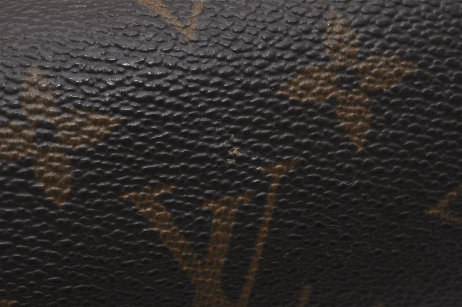 Authentic Louis Vuitton Monogram Trousse Ronde Pen Case Pouch M47630 LV 4089I