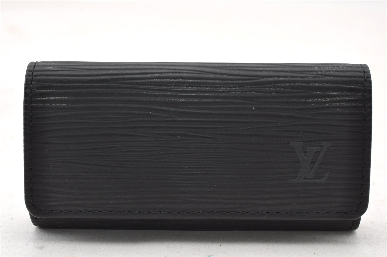 Authentic Louis Vuitton Epi Multicles 4 Key Case Black M63822 LV 4091I