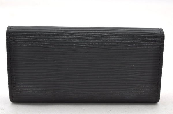 Authentic Louis Vuitton Epi Multicles 4 Key Case Black M63822 LV 4091I
