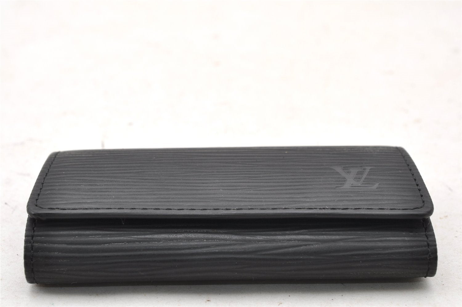 Authentic Louis Vuitton Epi Multicles 4 Key Case Black M63822 LV 4091I