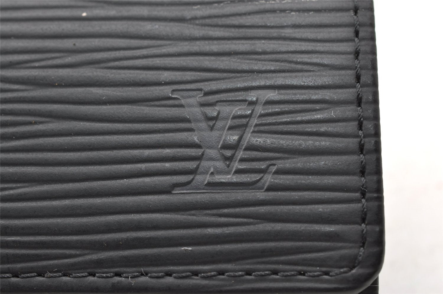 Authentic Louis Vuitton Epi Multicles 4 Key Case Black M63822 LV 4091I