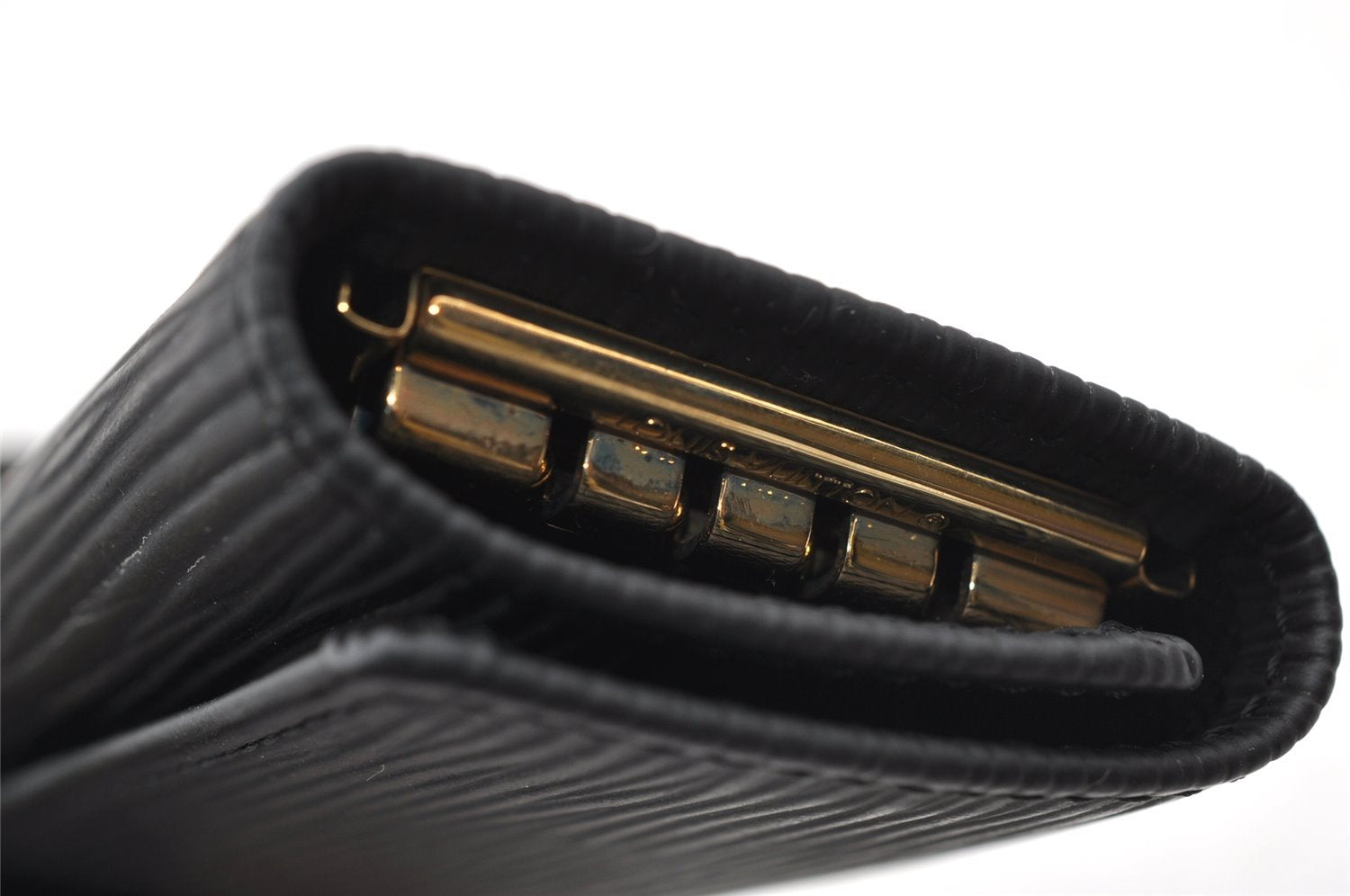 Authentic Louis Vuitton Epi Multicles 4 Key Case Black M63822 LV 4091I