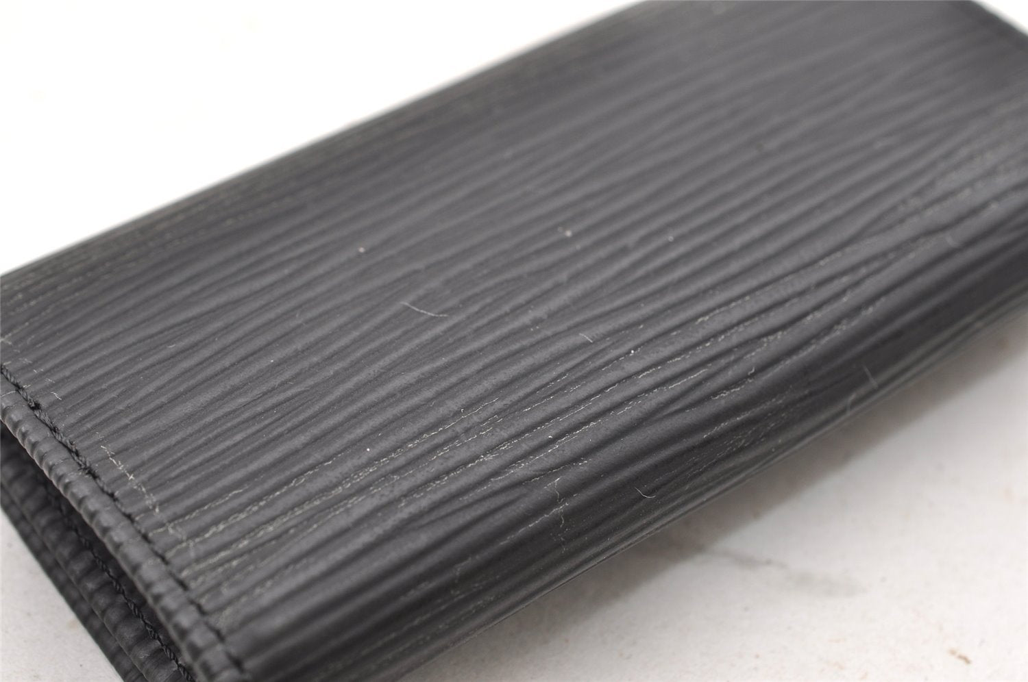 Authentic Louis Vuitton Epi Multicles 4 Key Case Black M63822 LV 4091I
