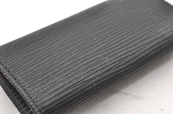 Authentic Louis Vuitton Epi Multicles 4 Key Case Black M63822 LV 4091I
