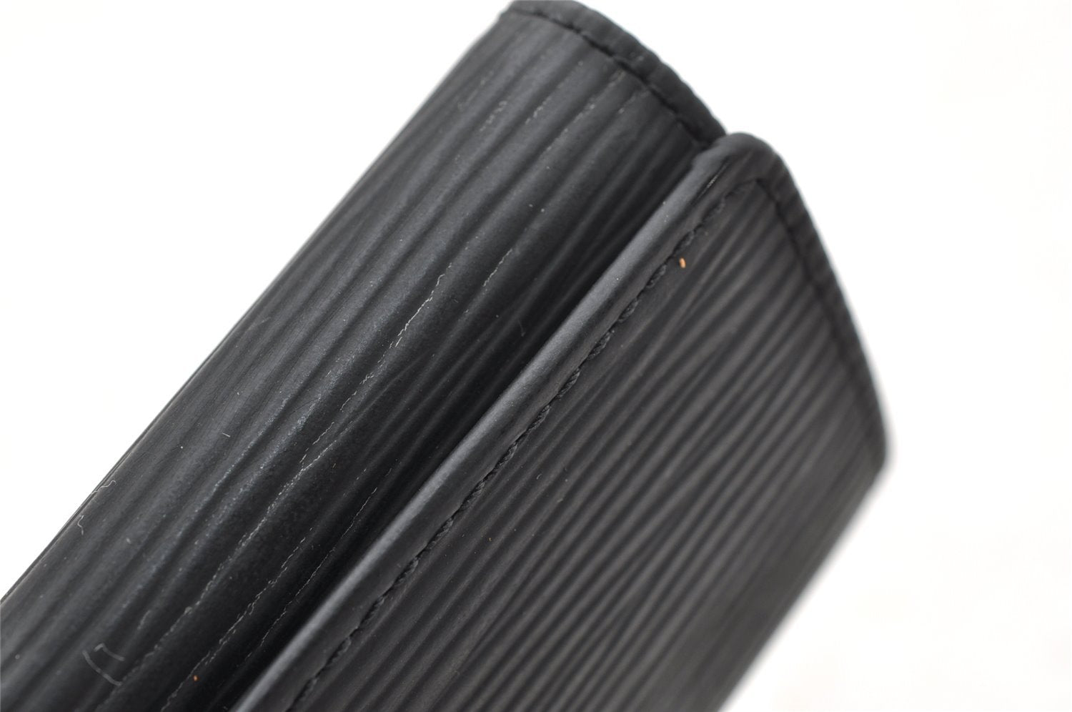 Authentic Louis Vuitton Epi Multicles 4 Key Case Black M63822 LV 4091I