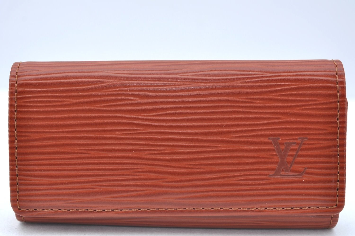 Authentic Louis Vuitton Epi Multicles 4 Four Key Case Brown M63828 LV 4092I