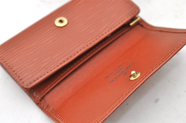 Authentic Louis Vuitton Epi Multicles 4 Four Key Case Brown M63828 LV 4092I