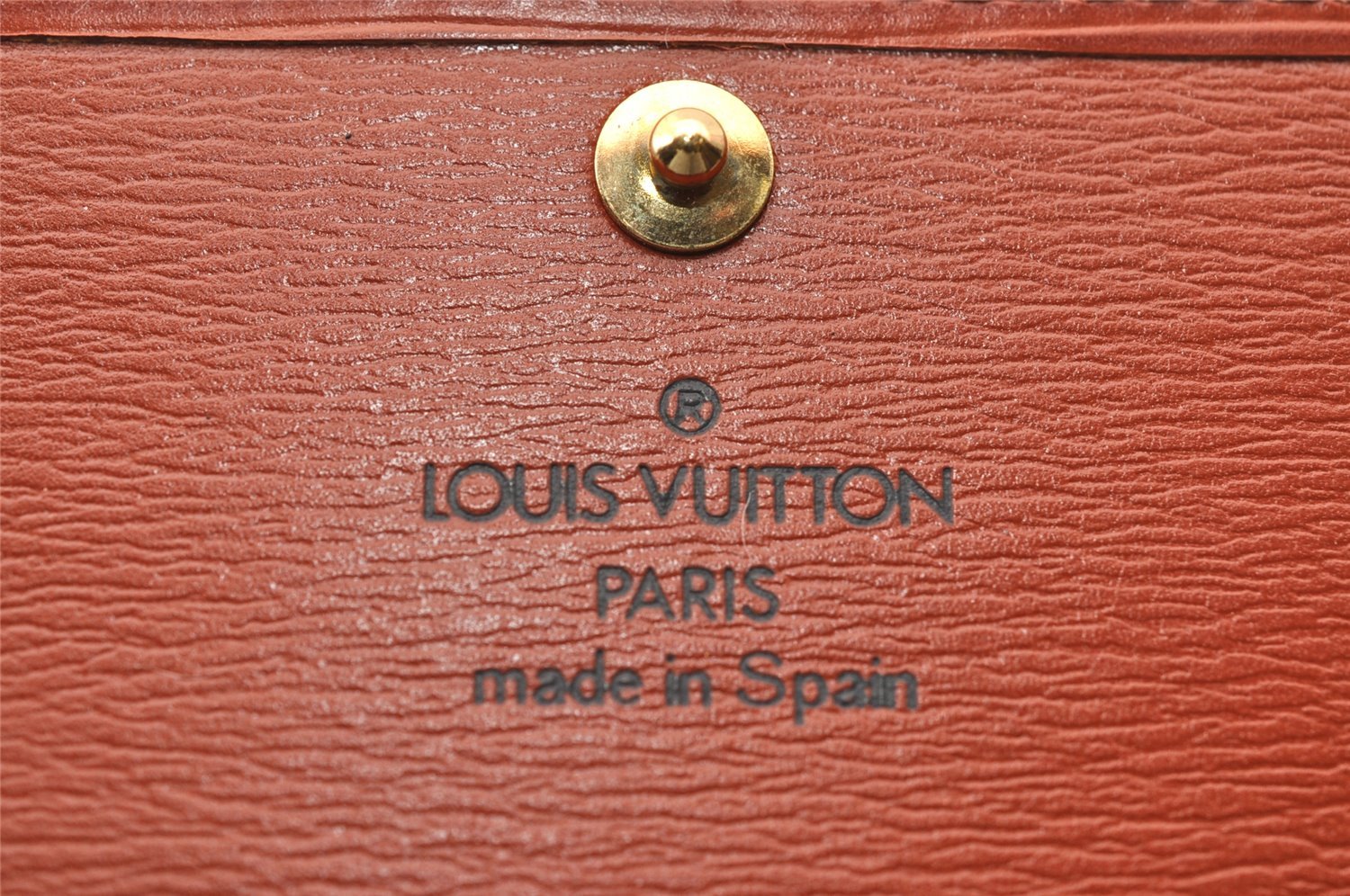 Authentic Louis Vuitton Epi Multicles 4 Four Key Case Brown M63828 LV 4092I