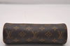 Authentic Louis Vuitton Monogram Trousse Ronde Pen Case Pouch M47630 Junk 4093I