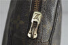 Auth Louis Vuitton Monogram Trousse Toilette 23 Clutch Hand Bag M47524 LV 4097D