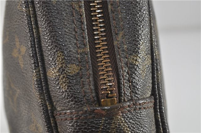 Auth Louis Vuitton Monogram Trousse Toilette 23 Clutch Hand Bag M47524 LV 4097D