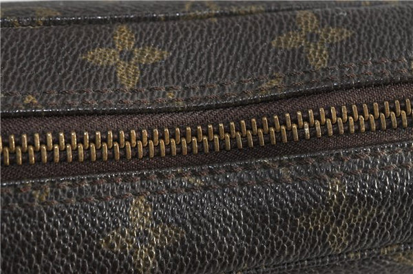 Auth Louis Vuitton Monogram Trousse Toilette 23 Clutch Hand Bag M47524 LV 4097D