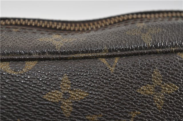 Auth Louis Vuitton Monogram Trousse Toilette 23 Clutch Hand Bag M47524 LV 4097D