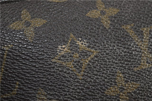 Auth Louis Vuitton Monogram Trousse Toilette 23 Clutch Hand Bag M47524 LV 4097D