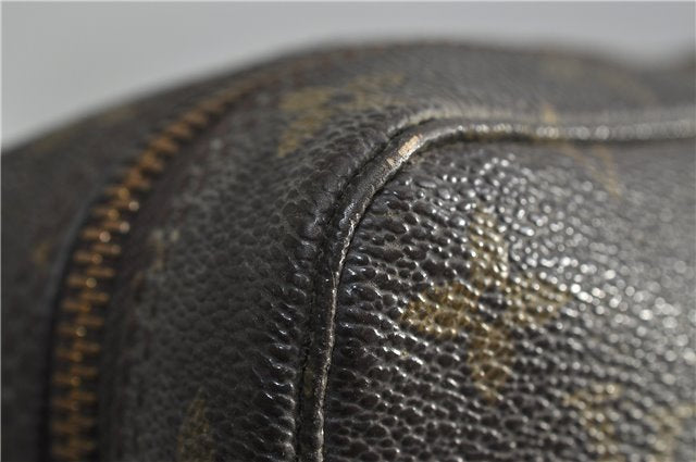 Auth Louis Vuitton Monogram Trousse Toilette 23 Clutch Hand Bag M47524 LV 4097D