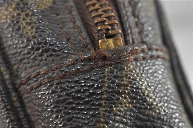 Auth Louis Vuitton Monogram Trousse Toilette 23 Clutch Hand Bag M47524 LV 4097D