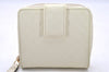 Authentic GUCCI Micro GG Guccissima Bifold Wallet Leather 449395 White 4100I