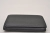 Auth Louis Vuitton Taiga Enveloppe Cartes de Visite Card Case Black Junk 4101I