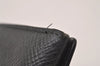 Auth Louis Vuitton Taiga Enveloppe Cartes de Visite Card Case Black Junk 4101I