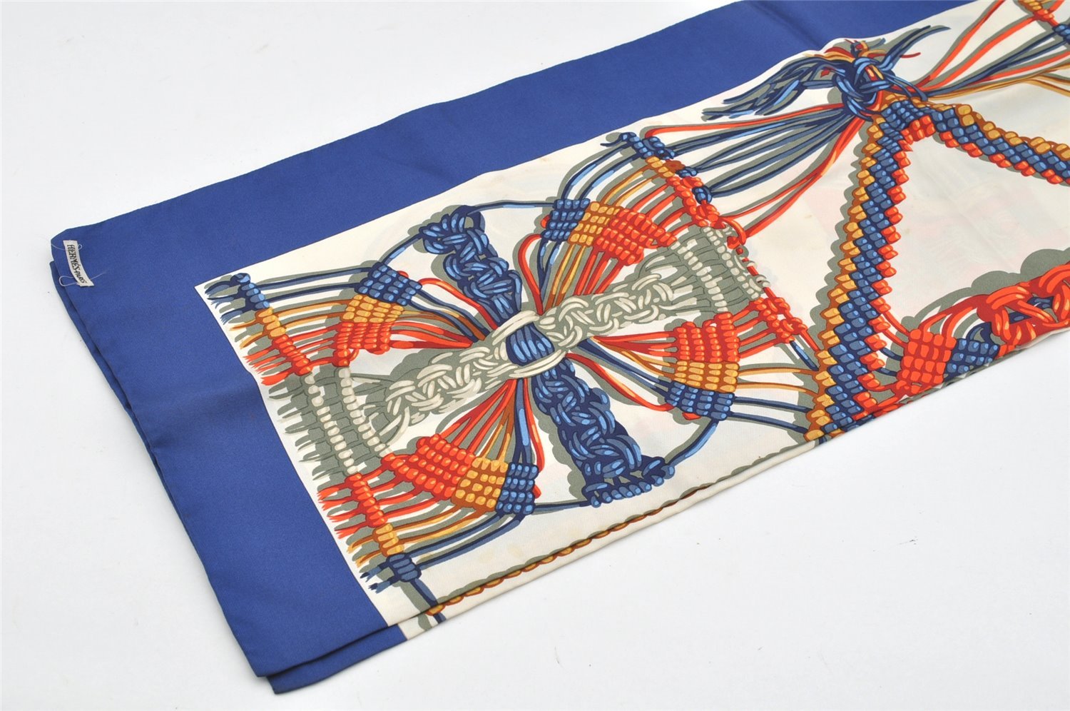 Authentic HERMES Carre Vintage Long Scarf 