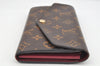 Authentic Louis Vuitton Monogram Portefeuille Sarah Long Wallet M62234 LV 4104I