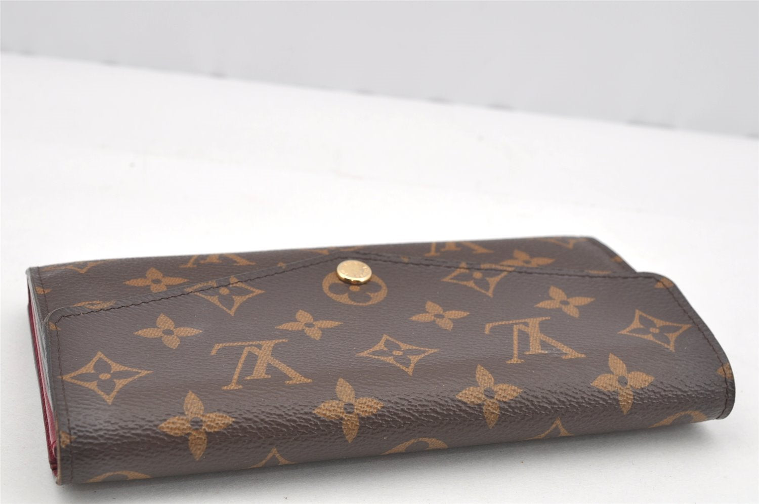 Authentic Louis Vuitton Monogram Portefeuille Sarah Long Wallet M62234 LV 4104I