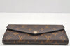 Authentic Louis Vuitton Monogram Portefeuille Sarah Long Wallet M62234 LV 4104I