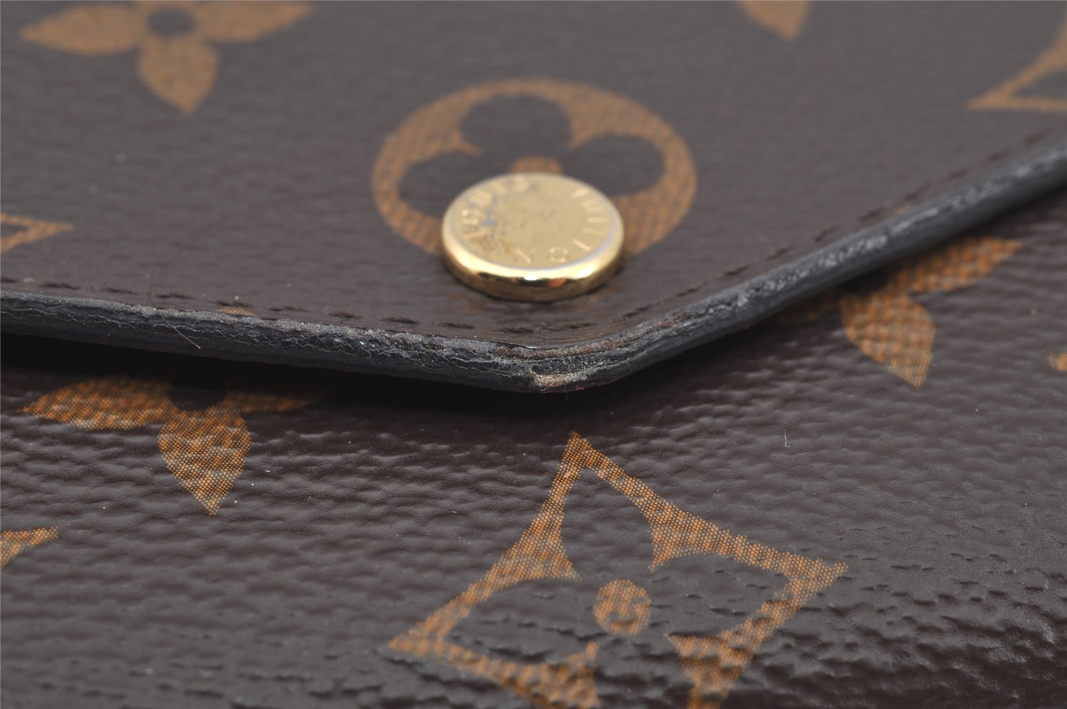 Authentic Louis Vuitton Monogram Portefeuille Sarah Long Wallet M62234 LV 4104I